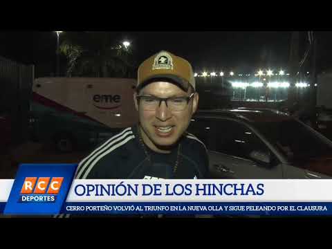 Video: Cerro Porteño (2) – (1) General Caballero JLM – Opinión de los hinchas azulgranas