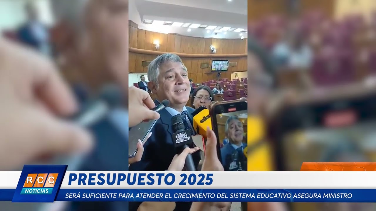 Video: Aseguran que presupuesto 2025 cubrirá el crecimiento vegetativo sin necesidad de aumentar los fondos