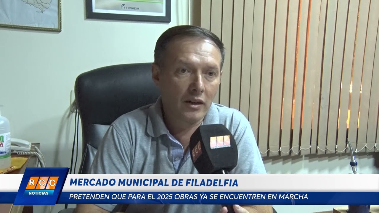 Video: Pretenden que para el 2025 obras del mercado municipal de Filadelfia ya se encuentren en marcha