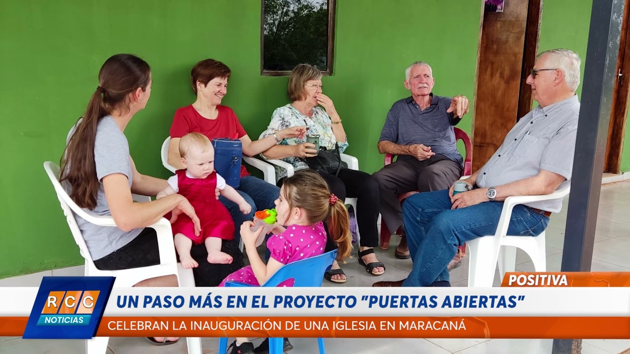 Video: Celebran la inauguración de una iglesia en Maracaná: Un paso más en el proyecto «Puertas Abiertas»