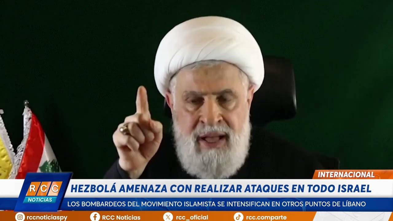 Video: El movimiento libanés Hezbolá amenaza con realizar ataques en todo Israel