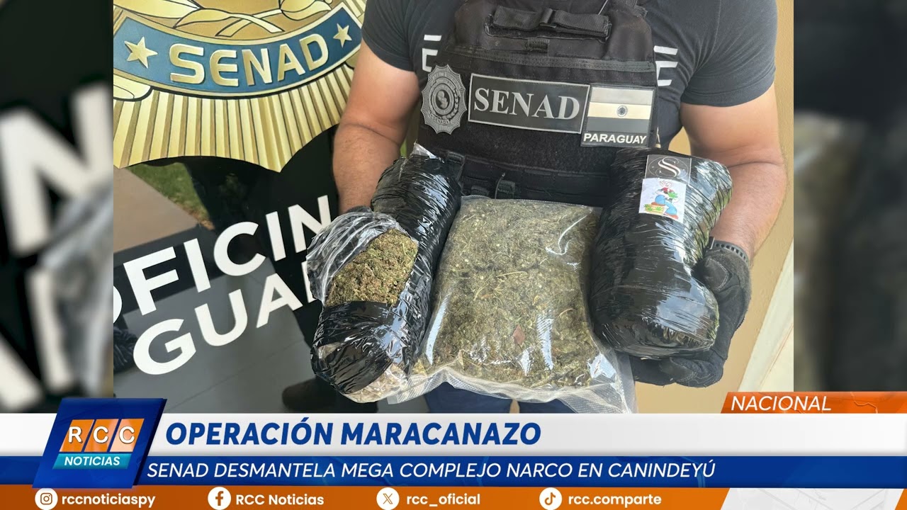 Video: Operación Maracanazo: Senad desmantela mega complejo narco en Canindeyú
