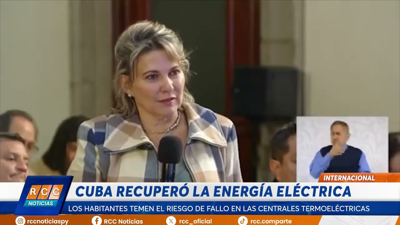 Video: La energía regresa a Cuba pero persiste el riesgo de fallo en las centrales termoeléctricas