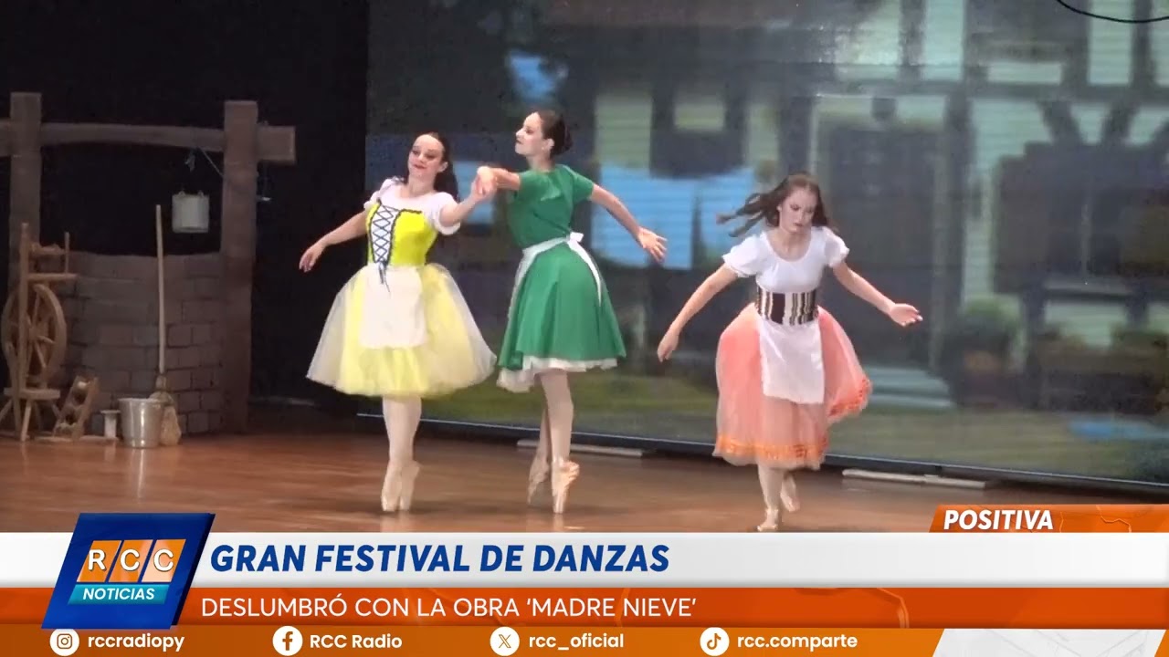 Video: Gran Festival de Danzas deslumbró con la obra ‘Madre Nieve’