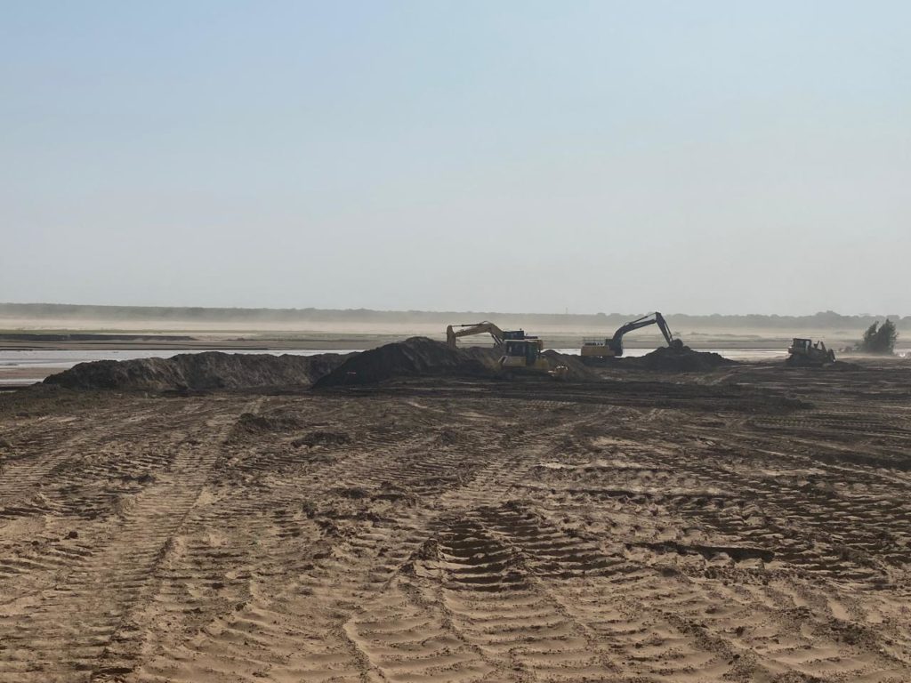 Señalan importantes avances en los trabajos del río Pilcomayo