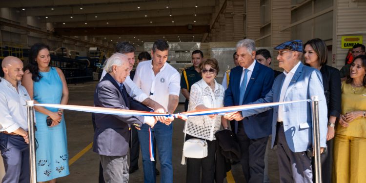 L’ACERIE inaugura planta de producción de chapas termoacústicas Termolace en Mariano Roque Alonso