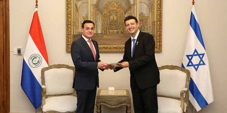 Embajador de Israel presentó Cartas Credenciales en Paraguay