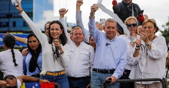 Presentaron ante la OEA las actas que muestran el triunfo de la oposición en Venezuela Presentaron ante la OEA las actas que muestran el triunfo de la oposición en Venezuela