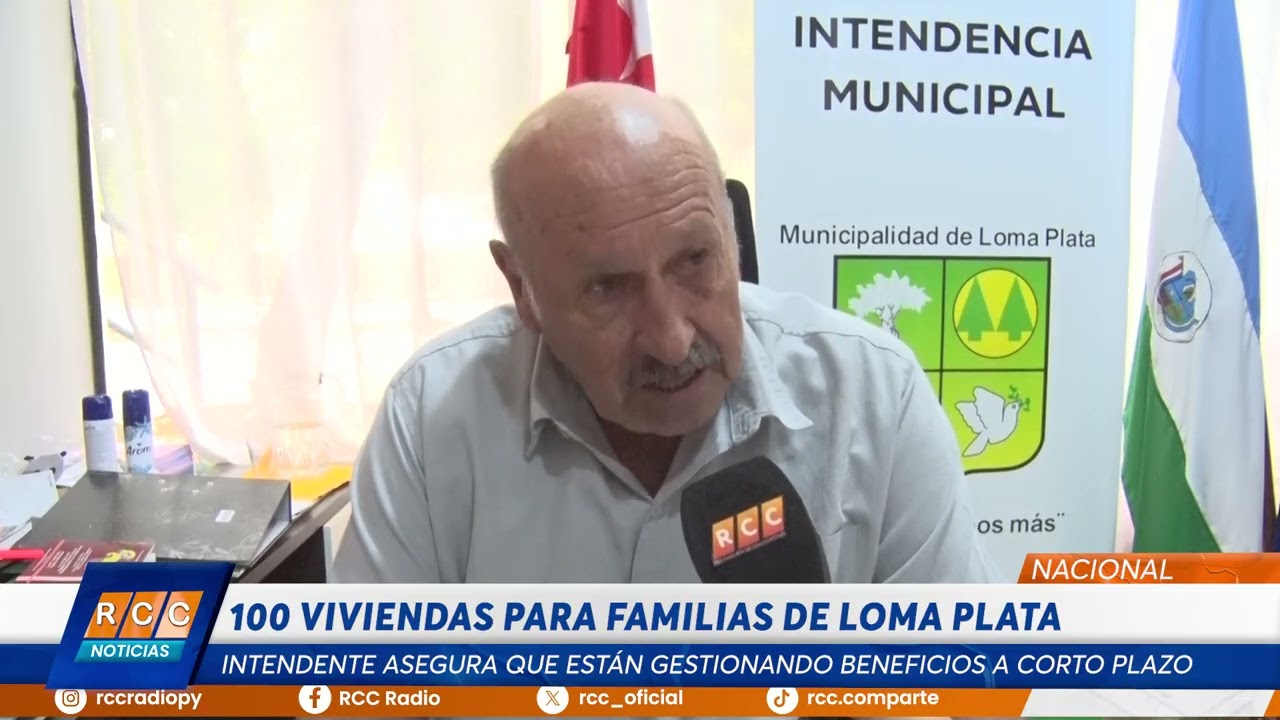 Video: Familias de Loma Plata se beneficiarán con 100 viviendas a corto plazo, asegura intendente