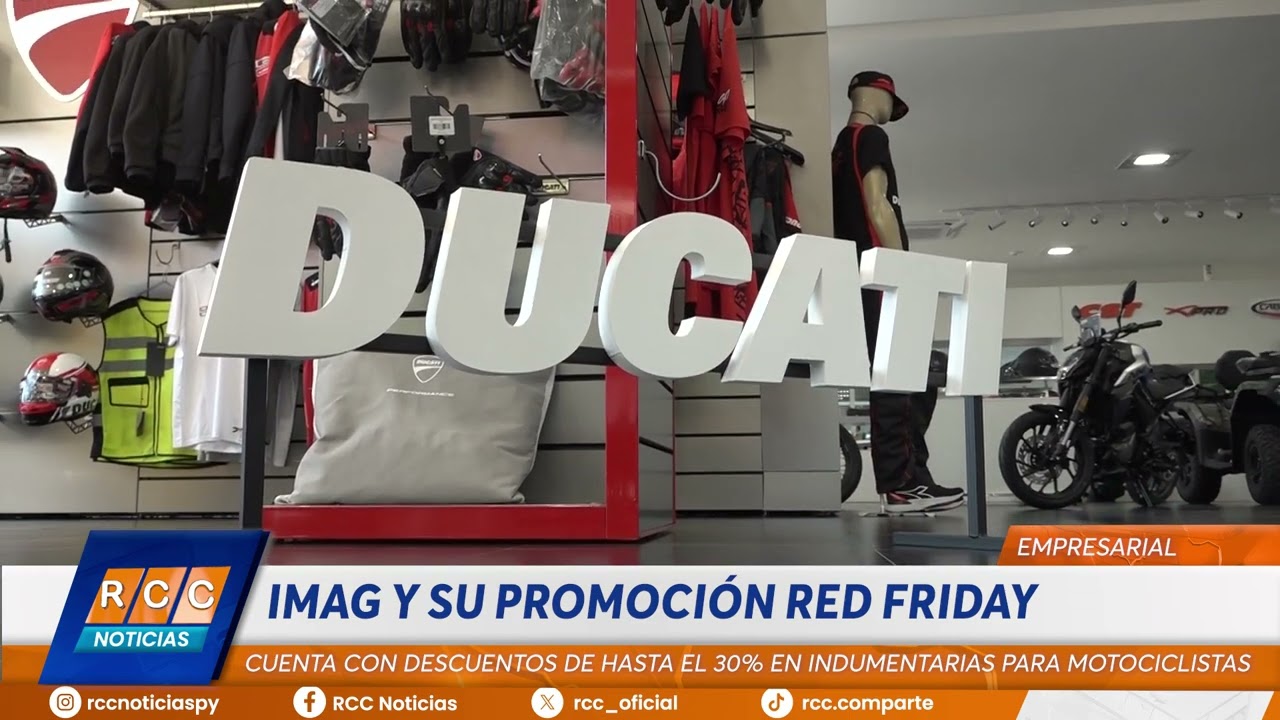 Video: IMAG propone descuentos del 30% en indumentarias para motociclistas todos los viernes de noviembre