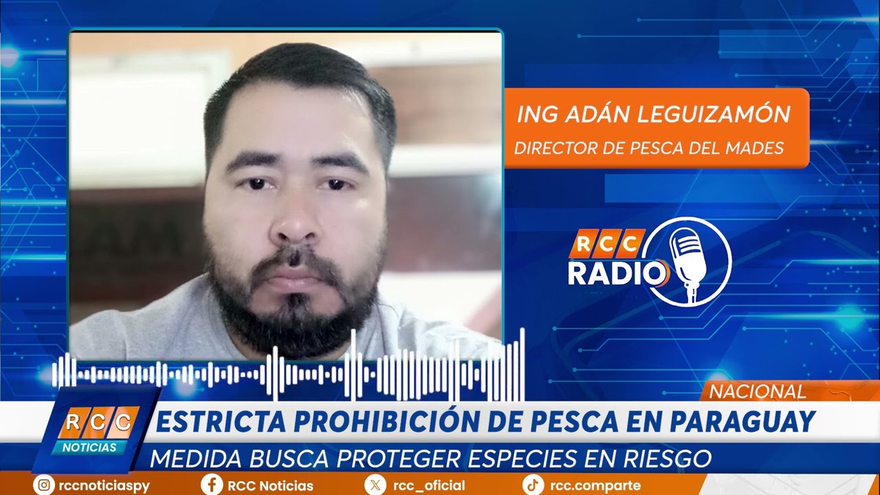Video: Estricta prohibición de pesca en Paraguay para proteger especies en riesgo