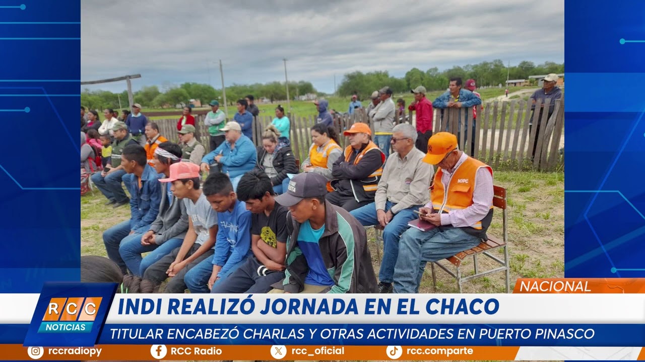Video: INDI realizó jornada interinstitucional en el Chaco