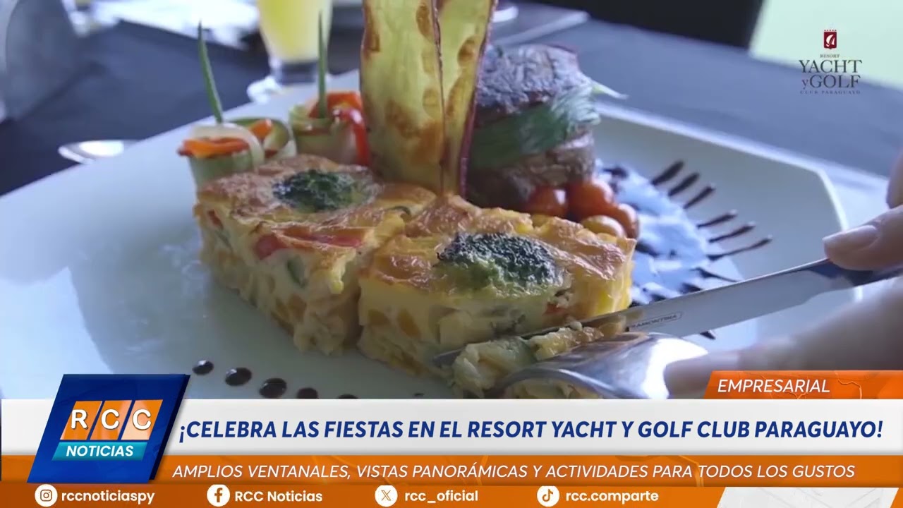 Video: ¡Celebra las fiestas en el Resort Yacht y Golf Club Paraguayo!