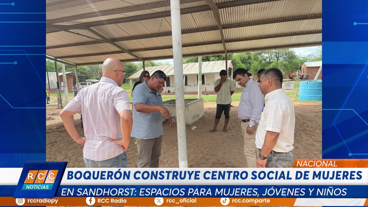 Video: Boquerón inició la construcción de un Centro Social de Mujeres en una comunidad indígena