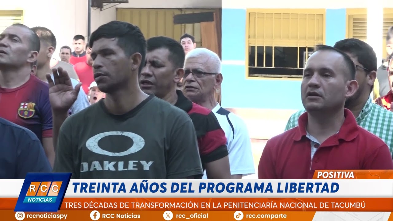Video: El Programa Libertad de la Penitenciaría Nacional de Tacumbú celebró 30 años de trayectoria