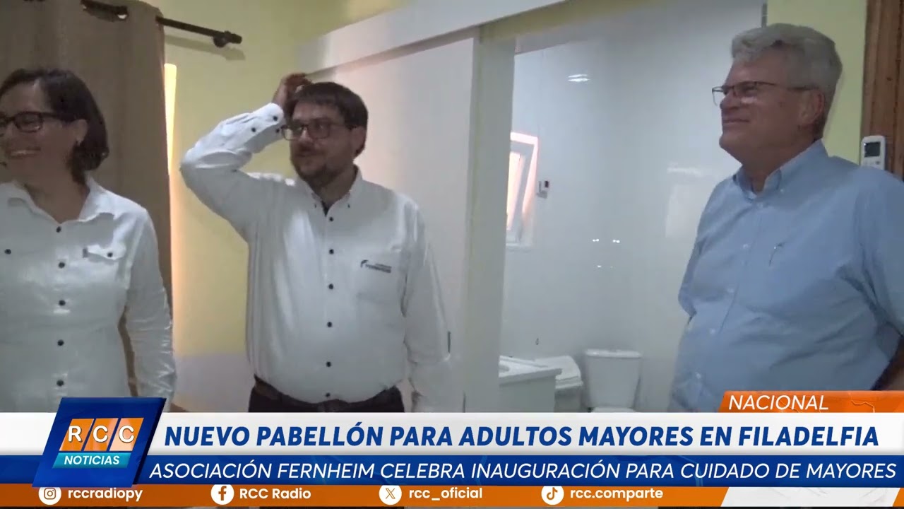 Video: Inauguraron oficialmente el nuevo Pabellón del Hogar de Adultos Mayores de la Asociación Fernheim