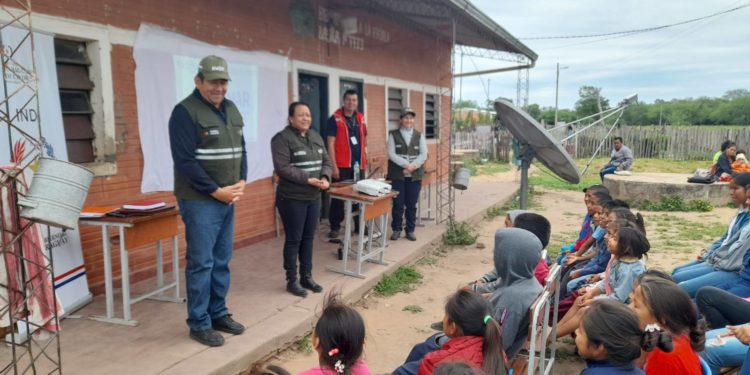 INDI impulsa Plan Sumar en la comunidad indígena La Patria para prevenir el consumo de drogas