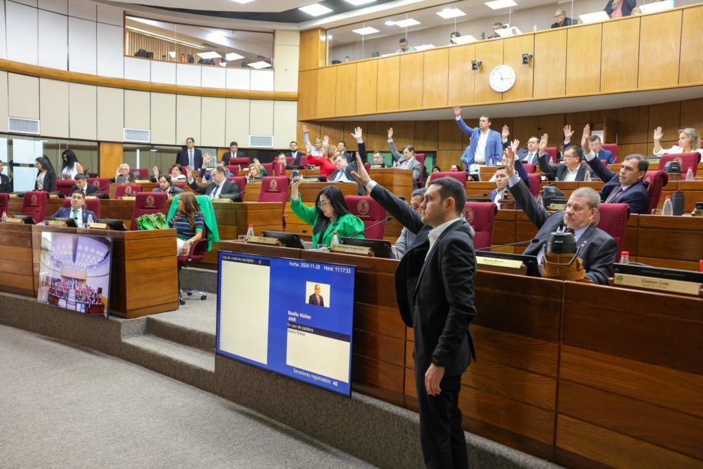 Cámara de Senadores aprueba en general el Presupuesto General de la Nación 2025