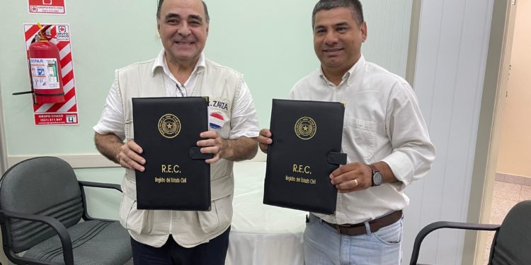 Municipalidad de Boquerón firmó acuerdo de cooperación con la Dirección General del Registro del Estado Civil Municipalidad de Boquerón firmó acuerdo de cooperación con la Dirección General del Registro del Estado Civil