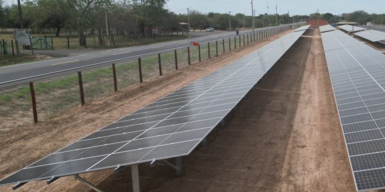 En tres semanas estará activa la planta solar en el Chaco Central