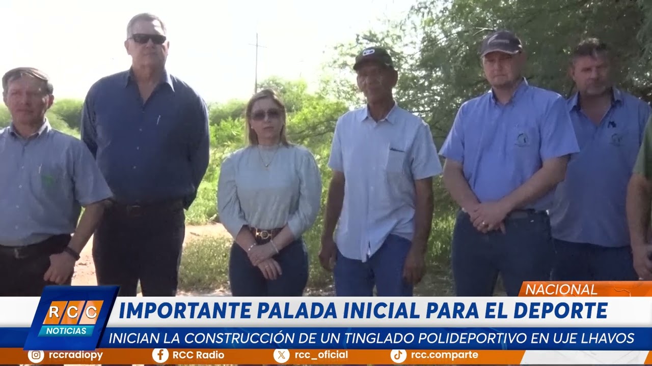 Video: Dieron palada inicial a la construcción de un tinglado polideportivo en la comunidad de Uje Lhavos