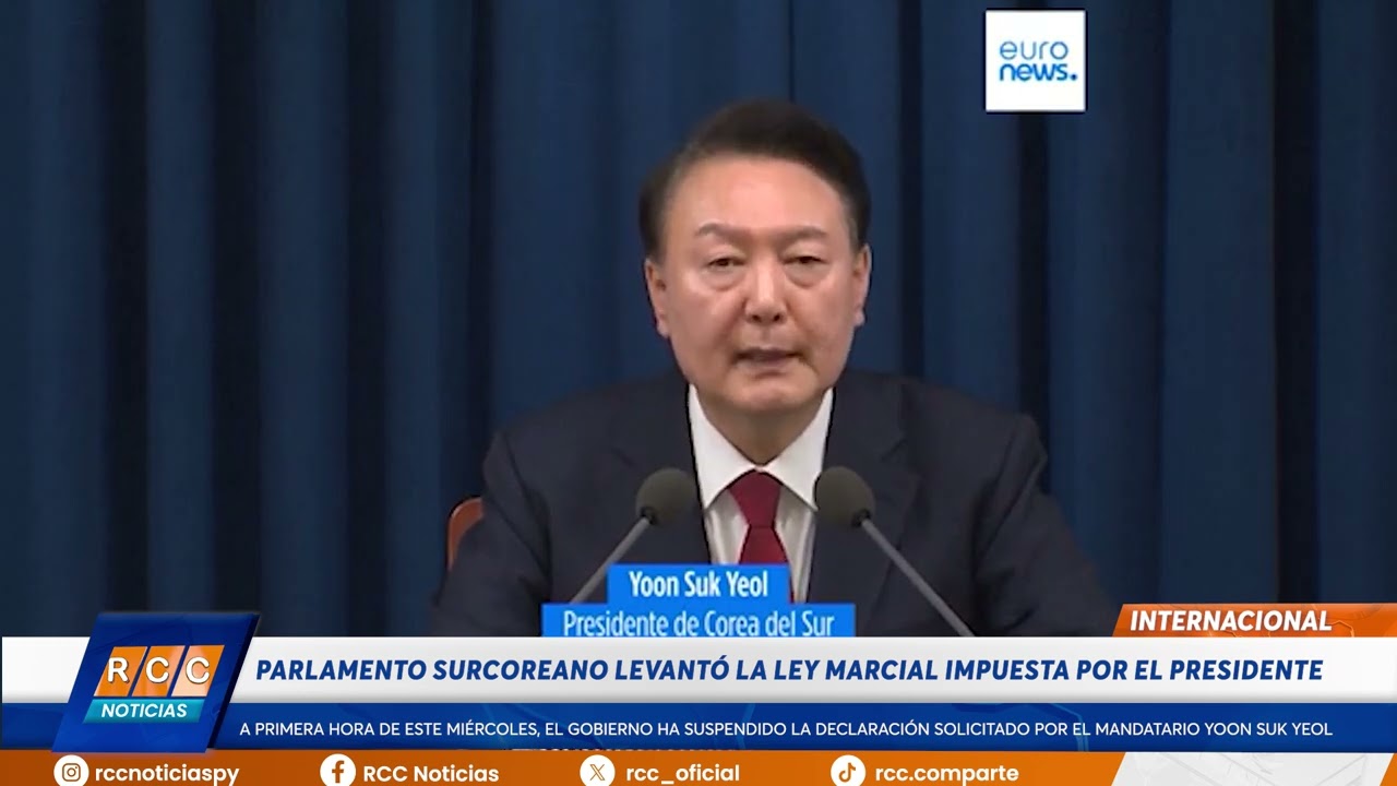 Video: El Parlamento de Corea del Sur fuerza a levantar la Ley Marcial impuesta por el presidente