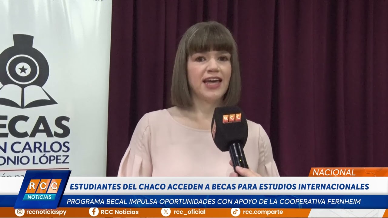 Video: Estudiantes del Chaco tendrán acceso a becas para estudios en el extranjero
