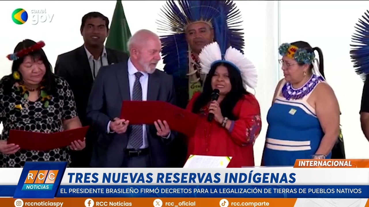 Video: Brasil legaliza tres nuevas reservas indígenas Video: Brasil legaliza tres nuevas reservas indígenas