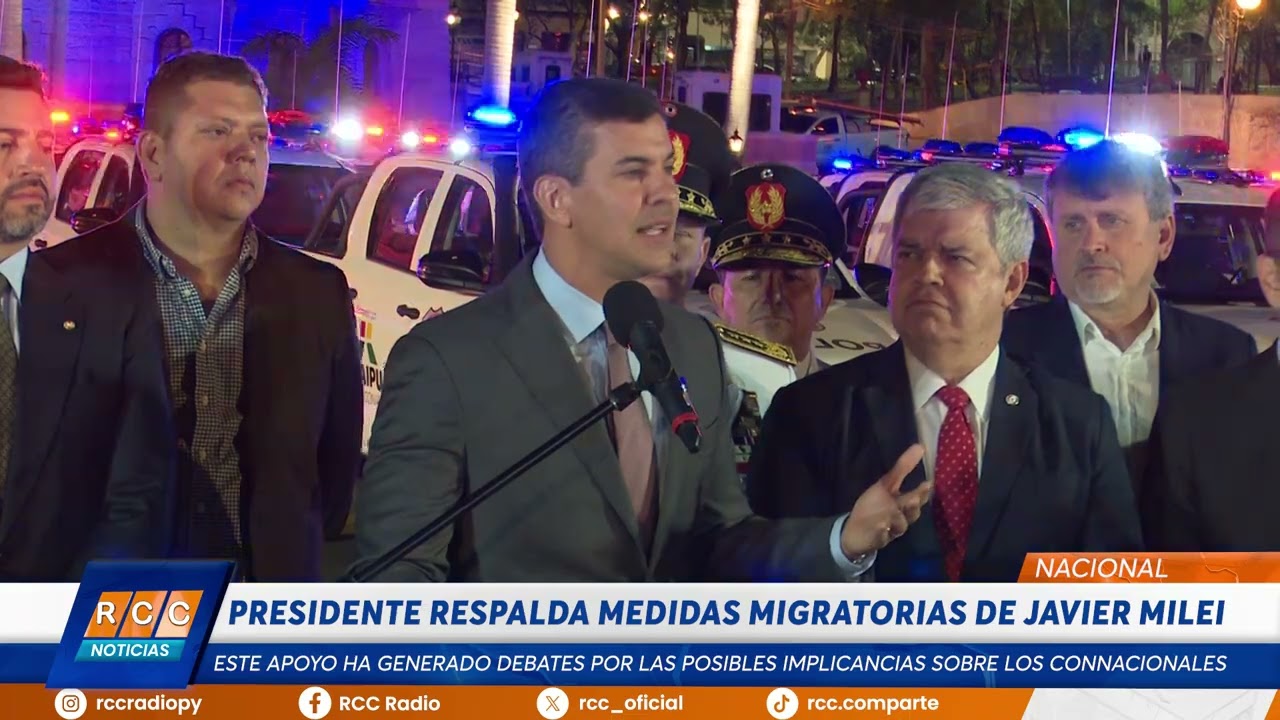 Video: Santiago Peña respalda la decisión de Javier Milei y relativiza su impacto en los paraguayos