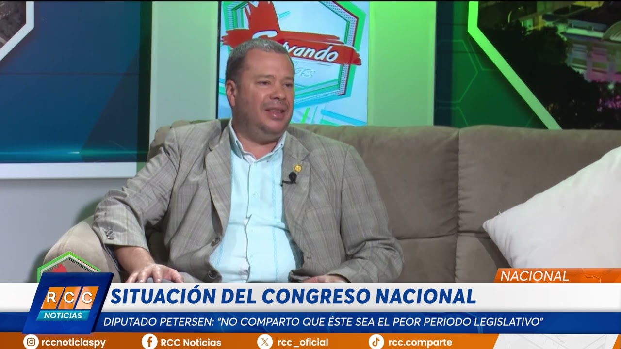 Video: Francisco Petersen: “De ninguna manera comparto que éste sea el peor periodo legislativo”