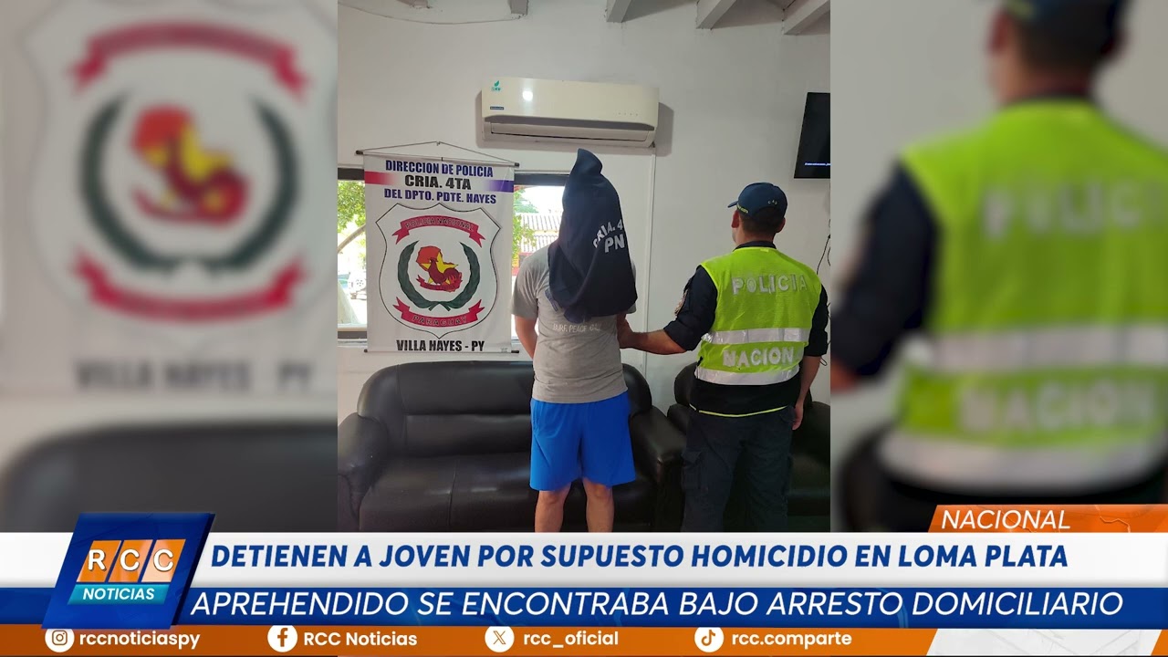 Video: Aprehendido por supuesto homicidio e incautación de vehículo en Villa Hayes