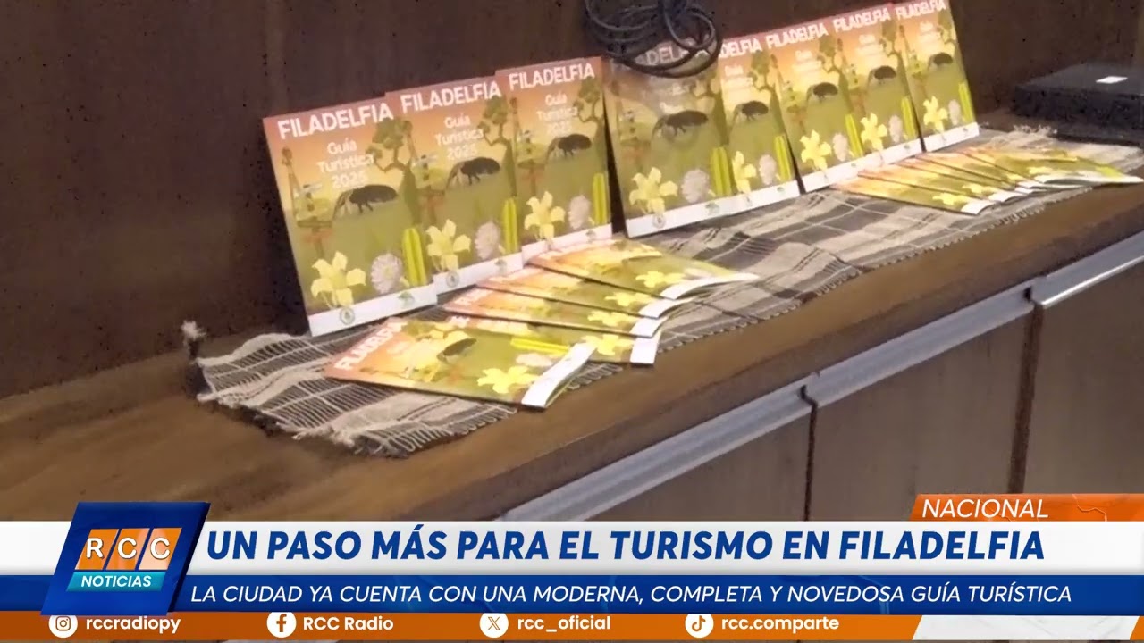 Video: Filadelfia ya cuenta con una moderna, completa y novedosa Guía Turística