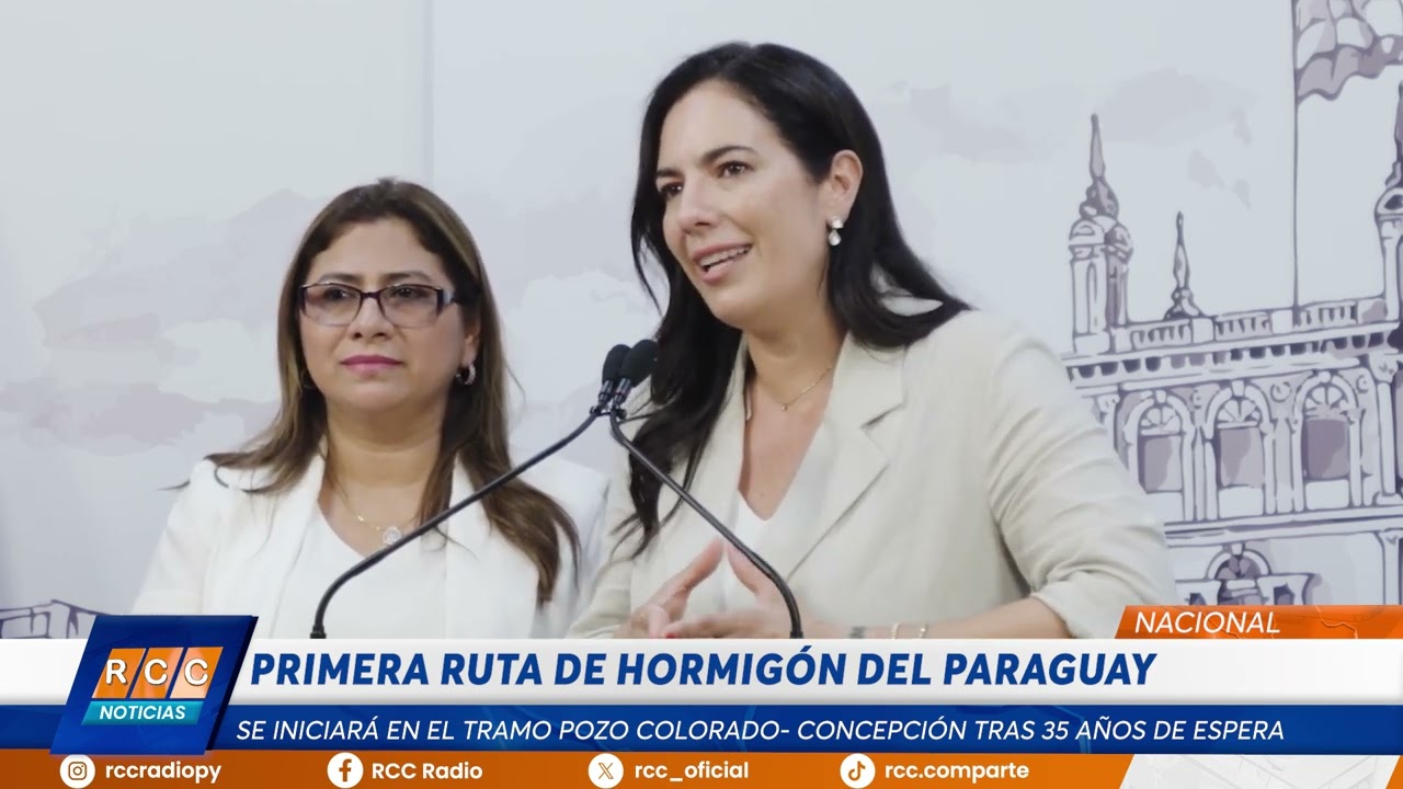 Video: Primera ruta de hormigón se iniciará en el tramo Pozo Colorado – Concepción tras 35 años de espera