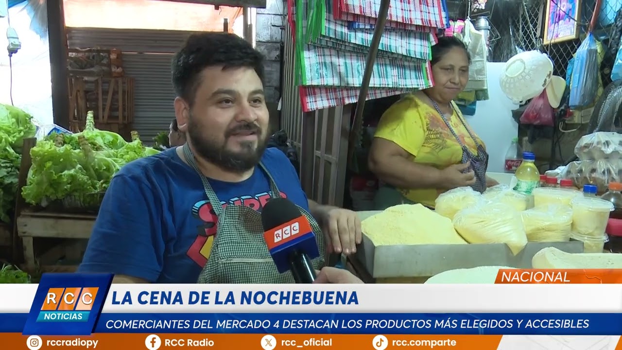 Video: La cena de la Nochebuena: Comerciantes del Mercado 4 destacan los productos más elegidos