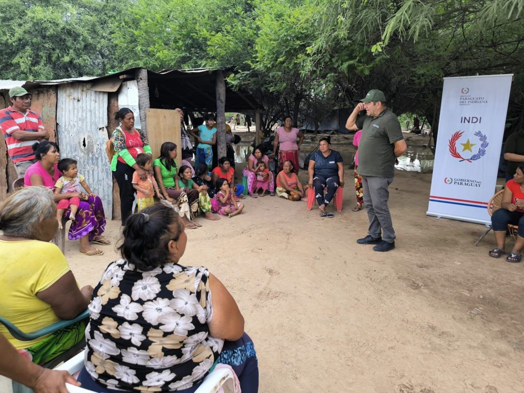 INDI encabezó jornada de prevención del consumo de drogas en la comunidad indígena Abizai en el Chaco