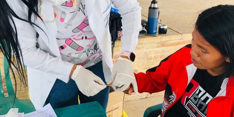 Más de 250 personas de Campo Aceval se beneficiaron con jornadas de atención médica