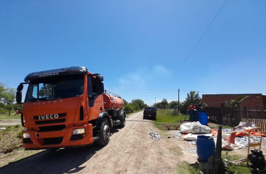 Comunidades del Bajo Chaco recibieron casi 40.000 litros de agua