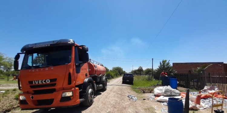Comunidades del Bajo Chaco recibieron casi 40.000 litros de agua