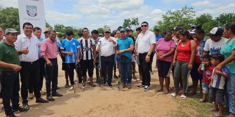 Comunidades de Nueva Promesa y Dos Palmas contarán con nuevos espacios deportivos gracias a un convenio