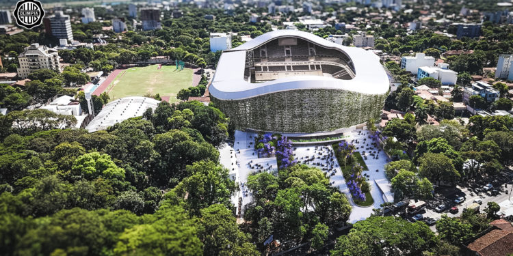 El estadio Osvaldo Domínguez Dibb, sede oficial del Mundial 2030 en Paraguay