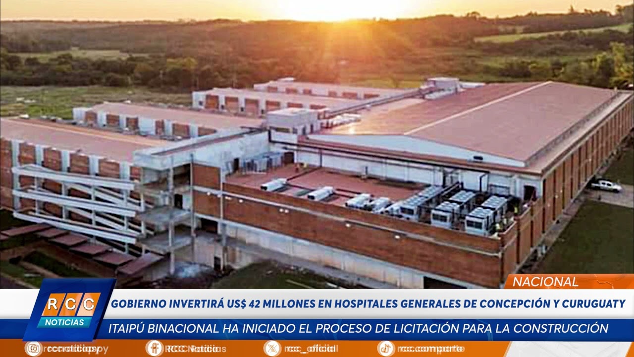Video: El Gobierno invertirá US$ 42 millones en dos hospitales generales en el interior del país
