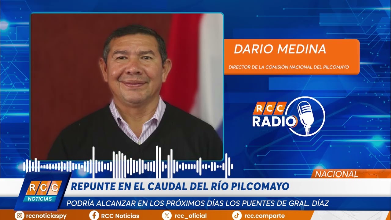 Video: Repunte del caudal del río Pilcomayo podría alcanzar en los próximos días los puentes de Gral. Díaz