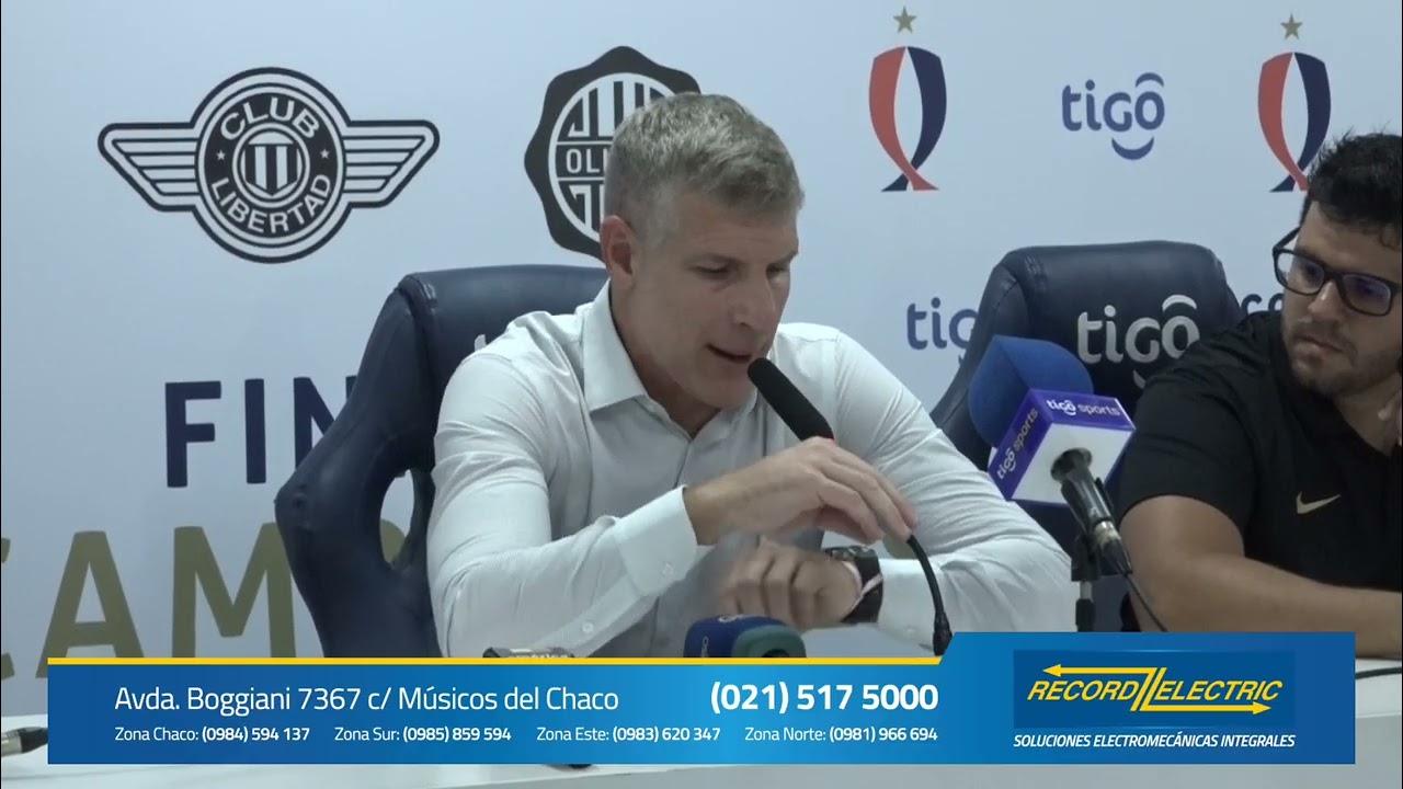 Video: Libertad (2) vs (1) Olimpia – Supercopa Paraguay 2024: Palabras del DT Martín Palermo