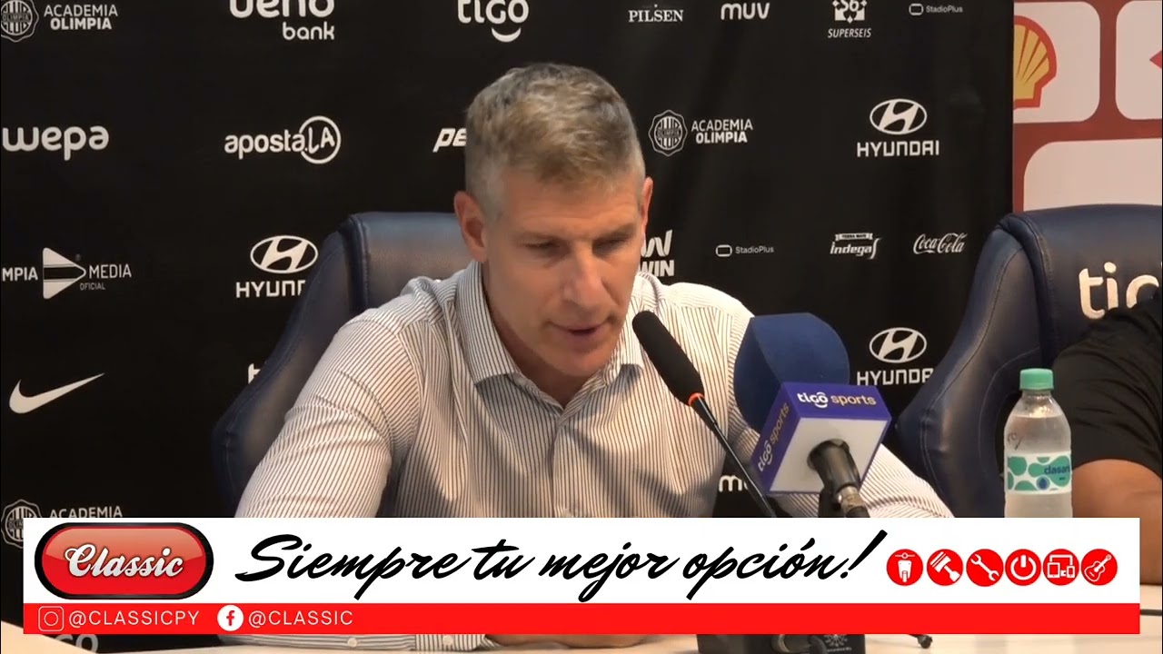 Video: Olimpia (0) – (1) Guaraní – Torneo Apertura 2025: Palabras del DT Martín Palermo