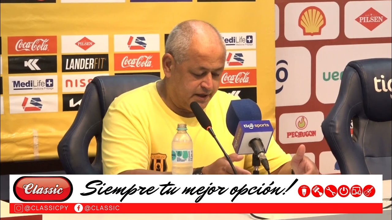Video: Olimpia (0) vs. (1) Guaraní – Torneo Apertura 2025: Palabras del DT Francisco Arce
