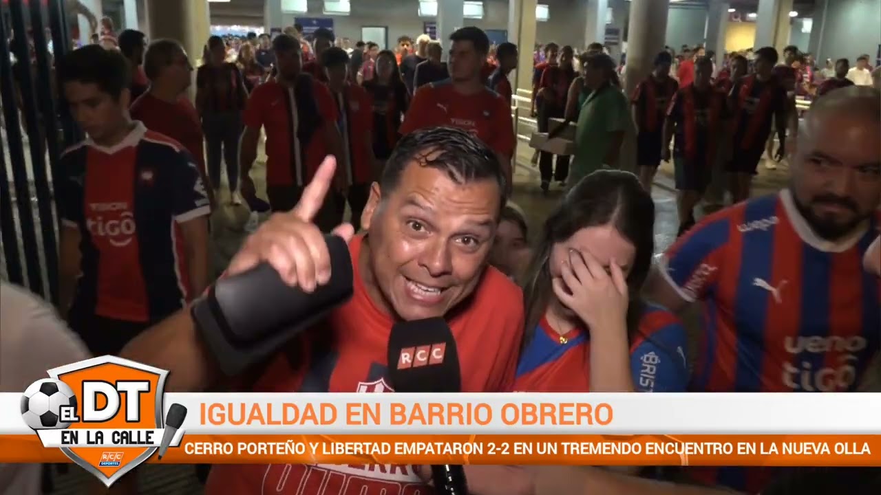 Video: DT en la calle: Cerro Porteño (2) vs. (2) Libertad – Primera Fecha – Torneo Apertura 2025