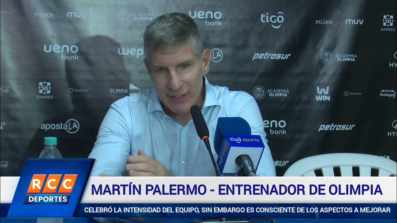 Video: Sportivo Ameliano (2) vs. (2) Olimpia – Torneo Apertura 2025: Palabras del DT Martín Palermo