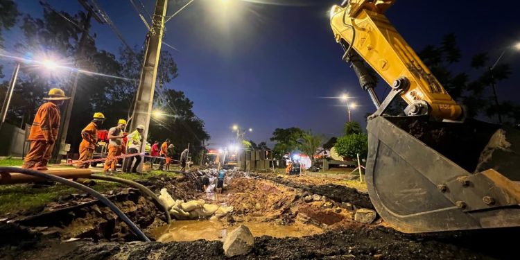 El agua del acueducto no llegará a Loma Plata por nuevas rupturas, aseguran