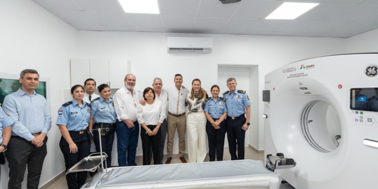 Autoridades habilitaron mejoras edilicias e inauguraron tomógrafo en el Hospital de Policia “Rigoberto Caballero”