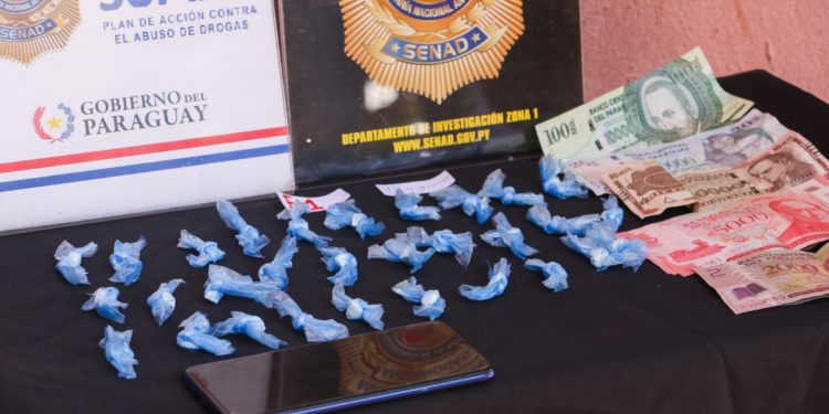 Desarticulación de focos de microtráfico en Capiatá